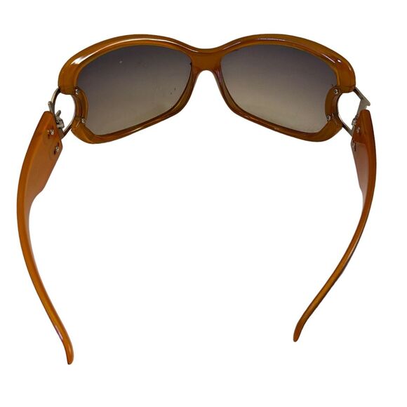 #6288 DC Brown Acrylic Vintage Sunglasses Womens main image 11